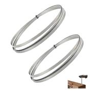 2Pcs Bandsaw Blades 1400mm,Band saws for Woodwork Acrylic 1/4"x10 TPI Metal