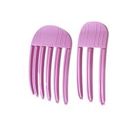 2pcs Bang Volume Comb,Volume Hair Clips,Hair Root Clips,Volumising Hair Root Clips,Hair Volume Tool,Hair Volume Clips For Roots,Volume Comb,For Home Travel Hair Salon (Pink)