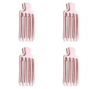 2PCS Bang Volume Hair Root Clips,Fluffy Bangs Hair Shaping Comb, Heatless Curls Roots Lifter Tool,Natural Voluminous Look,for Home,Travel and Salon (4, A)