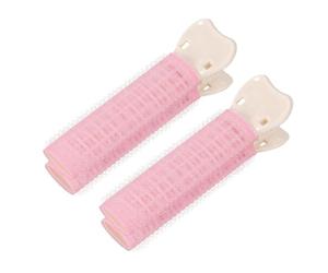 2pcs Bangs Hair Styling Clip Candy Color Pin Hairdressing Bangs Curler for Quick and Easy Styling Solution Easy Curlers