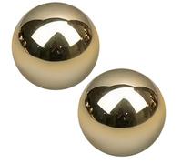 2Pcs Baoding Balls, Exercise Hand Therapy Balls Brass 1.5x1.5 Chinese for Hand Therapy, Exercise, and Stress Relief, Feng Shui Ornaments Baoding