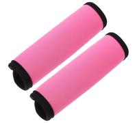 2pcs Barbell Pad Protective Polyester Grip Cover | Anti-slip Fixation, Comfortable Home Weightlifting Use, Protective Support for Horizontal Bars and Gym Accessories