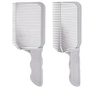 2Pcs Barber Hair Combs for Salon and Home Use Haircut Comb and Easy to Handle Styling Accessories Barber Fade Combs