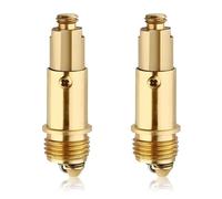 2pcs Basin Pop Up Clack Slotted Plug Bolt Assembly Basin Pop Up Click Clack Plug Bolt Replacement Assembly Screw for Most Sink Bath Tub Basin Drain Stopper