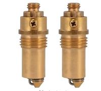 2Pcs Basin Pop Up Click Clack Slotted Plug Bolt Assembly for Most Bathroom Bathtub Sink Drain Stopper