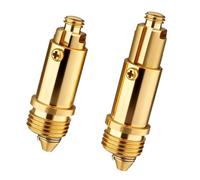 2PCS Basin Pop Up Plug Replacement Set - Durable Click Clack Sink Plug Bolt Assembly with Rust-Resistant Design, Easy Installation Universal Drain Stopper for Bathroom Basin, Bathtub & Sink Waste