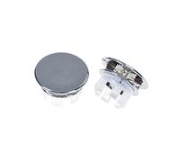 2pcs Basin Sink Round Overflow Cover Ring Insert Replacement Tidy Trim Bathroom Accessories