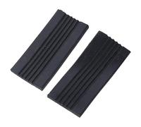 2Pcs Bass Drum Hoop Guard Pads Rubber Hoop Protector Insert Kicks Drum Pedal Pad Nonslip Rubber Pad Drum Pedal Guards