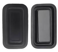 2Pcs Bass Speaker Passive Radiator, 58mm x 32mm Subwoofer Rubber Vibrating Membrane Auxiliary Vibration Plate Woofer Diaphragm