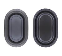 2Pcs Bass Speaker Passive Radiator, 60mm x 40mm Subwoofer Rubber Vibrating Membrane Auxiliary Vibration Plate Woofer Diaphragm