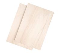 2Pcs Basswood Sheets for Crafts,Plywood with Smooth Surface for Laser Engraving And Cutting, Architectural Models, Staining,0.2cm thick(0.2x30x45cm)