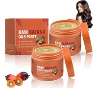 2Pcs Batana Oil For Hair 2025, Raw Batana Oil Hair Mask Nourishes Hair, Moisturizes, Smooths And Shines, Improves Dryness And Frizziness, And Treats Hair Men & Women
