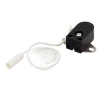 2pcs Bathroom Pull Switch 2A 250V Ceiling Mounted Light Switch with Long Cord for Shower Room Toilet Utility