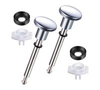 2pcs Bathtubs Diverter Replacement Parts Metal Stem & Rubber Seals Spout Adapter Repair for Leak Easy Faucet Fix Bathtubs Spout Seal Replacement