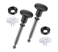 2pcs Bathtubs Diverter Replacement Parts Metal Stem & Rubber Seals Spout Diverter Adapter Repair for Leak Easy Faucet Fix Faucet Leak Quick Heavy-Duty Repair Shower Simple Replacement Leak-Proof