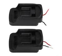 2pcs Battery Adapter for BL1830 BL1840 BL1850, 18V Li-ion Power Tool Battery Connector with Plastic Housing, Compatible with Electric Drill and High Power