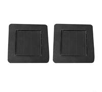 2Pcs Battery Box,Solar Lights Replacement Parts,Solar Lantern Light Replacement Top for Outdoor Hanging Lanterns, Square Solar Lamp Led Accessories for Garden Patio Walkway Yard