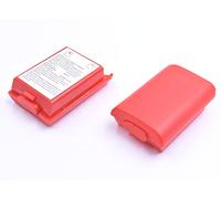 2pcs Battery Cover for Microsoft Xbox 360 Wireless Controller (Red)