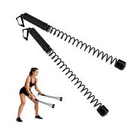 2pcs Battle Ropes, Lightweight Ropeless Battle Workout Ropes for Hiit and Strength Training Portable Home Gym Equipment for Women Men