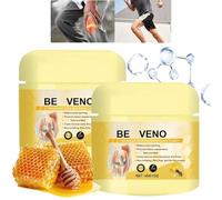 2PCS Be/e Ven/om Massage Cream,Be/e Ven/om Pain Relief Creams for Muscle,Be/e Ven/om Pain Cream for Joi/nts,Massage Gel for Joi/nt Relief on Hands,Neck,Waist,Back and Leg,Joi/nt Care Be/e Ven/om Cream