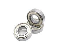 2PCS Bearing R8 R8ZZ R8Z 5/8''x1-3/8''x11/32'' inch Ball Bearings Single Row Deep Groove Ball Bearings 12.7x28.575x7.938mm(R2ZZ)