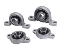2pcs Bearing Shaft Pillow Block Housing Zinc Alloy 10mm Axk 8mm Kfl08 Kp08 Kfl000 Kp000 Kfl001 Kp001 Bearing Mounted Support(KP000 10mm)