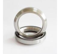 2Pcs Bearings,MH-P08H8 Bike Headset Beaing 1 1/8inch(28.6mm)30.5 X 41.8 X 8Mm 45/45° Black+Silver