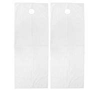 2pcs Beauty Salon Bed Sheets, Breathable Oil Resistant Waterproof SPA Massage Table Cover with a Hole, Beauty Salon Bed Sheets for Sauna Hotel Massage(White)