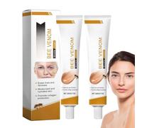 2PCS Bee Venom Anti-Wrinkle Cream,Bee Venom Wrinkle Removal Cream for Face,Face Cream for Women,Face Cream for Dry Skin,Moisturiser Face Women,Skin Repair Cr-eam,Fa-ce Tightening Cre-am,Skin Cr-eam