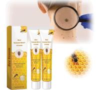 2pcs Bee Venom Cream, Bee Venom Tag Remover, Bee Venomskin tag Cream,Tag Recede Bee Venom for Skin, Bee Venom Cream for Women Men