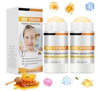 2pcs Bee Venom Firming Serum Stick, Bee Venom Wrinkle Removal Cream, Stock Anti Aging Serum for Face, Advanced Firming & Wrinkle-Reducing Cream, Plumps and Firms Skin