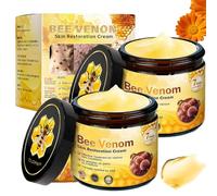 2pcs Bee Venom Skin Restoration Cream,Bee Venom Comprehensive Moisturiser,Wrinkle-firming Face Cream for Saggy Skin,Multi-symptom BeeVenom Skin Treatment for Skin Tags,Deep Hydration&Skin Repair
