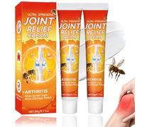 2Pcs Bee Venom Soothing Gel UK | Joint Comfort Formula for Knee & Shoulder | Fast-Absorbing Muscle Support | Portable Massage Cream All Skin Types
