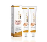 2Pcs Bee Venom Wrinkle Removal Cream, Skin Treatment Cream, Hydrating Moisturiser for Face & Neck | Smooths Skin Texture | 20g x 2