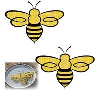2PCS Bee Watering Station, Bee Drinking Station for Garden, Bee Water Feeder with Unique Design, Attracts Bees and Supports Pollination, Durable Outdoor Garden Decor for Bee Lovers