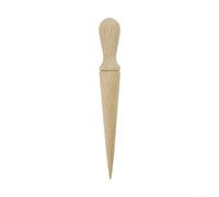 2Pcs Beech Wood Planting Tool Set T-Handle Ergonomic Digger 14.6x2cm | Natural beech wood design for sustainable gardening tapered tip for precise planting smooth splinter-free grip