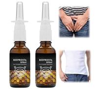 2PCS BeeProsta Nasal Spray for Pros-Tate Health,Bee Nasal Spray,Natural Relief of Discomfort in Male,Gentle Pros-Tate Treatment Cream,moisturizing Pros-Tate Cream,Prost-ate Natural Herbal Sp-ray