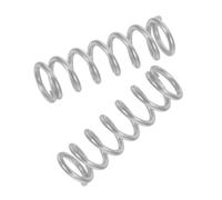 2PCS Beer Tap Faucet Spring 2x0.6x0.6cm Stainless Steel Self Closing | Return Component for Draft Towers and Dispenser Taps, Supports Efficient Upkeep in Cafes and Bars