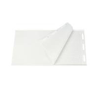 2pcs Beeswax Nest Base Piece Soft Silicone Beewax Foundation Machine Reusable Practical Beekeeping Equipment for Beekeeper(Bianco)