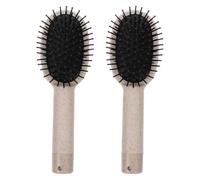 2pcs Beige Abs Hair Brush Diversion Safe with Hidden Compartment
