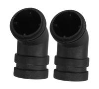 2pcs Belt Sander Dust Outlet Elbow Connector Plastic Replacement Part