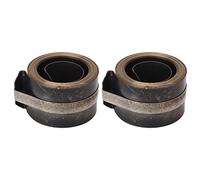 2Pcs Bench Drill Press Return Spring, Drill Press Quill Return Spring Replacement, Chrome Plated Spring Steel Quill Spring for Horizontal and Vertical Bench Drill Press