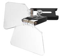 2pcs Bench Grinder with Plastic Dust Shield Eye Guard Attachment | Panel, Protects Eyes from Flying Debris, Versatile Use with Power Tools, Sturdy Cover