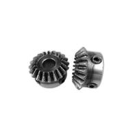 2pcs Bevel Gear 2M 15Teeth With Inner Hole 6mm 7mm 8mm 10mm 12mm 14mm 15mm 90 Degree Drive Commutation Steel Gears With Screw(12mm keyway 4mm)