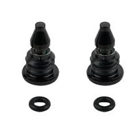 2pcs Bicycle Bleed Screws With O-Ring For Bike Titanium Alloy Bolts Bike Brake Oil Tank Oil Hole Screw Rainbow(Nut)