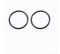 2pcs Bicycle Front Fork Seal Ring ID 34mm Black