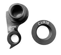 2Pcs Bicycle Rear Derailleur Hanger, for Cervelo, CVR18-3 DRH-WMN112 DRH-RAT Disc Road Frame S3 C3 C5 R3 R5 S5 Carbon Mech Dropout Bicycle Hanger Bracket(BLACK WGH960P2)