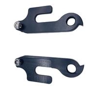 2PCS Bicycle Rear Derailleur Mount Tail Hook Alloy Bicycle Frame Gear Tail Hook Replacement Drop Out Rear Hook Parts Bicycle Rear Derailleur Mount Tail Hook