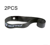 2Pcs Bicycle Rim Cushion Tape by ZTTO for Tire Safety and Enhanced Durability (700C Black)