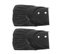 2pcs Bicycle Rubber Mud Flap for Rear Wheel Splash Guard Black